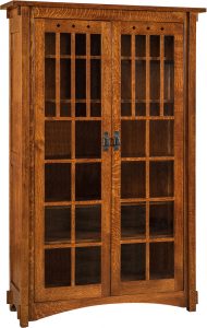 Dynasty Mission XL Two Door Bookcase