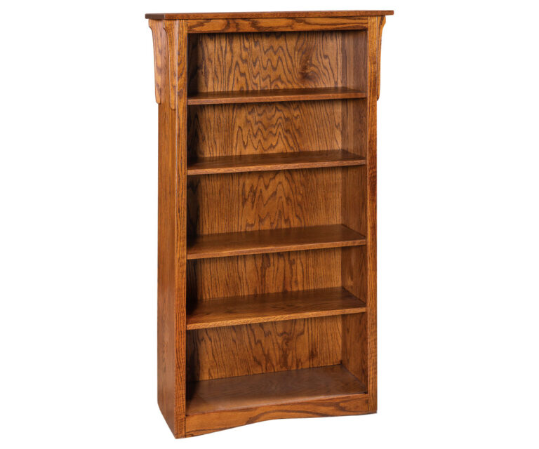 Custom Economy Four Shelf Bookcase