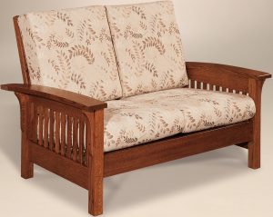 Empire Slatted Loveseat