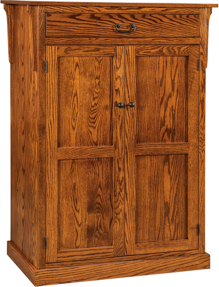 Amish Express Mission Leaf Storage Cabinet