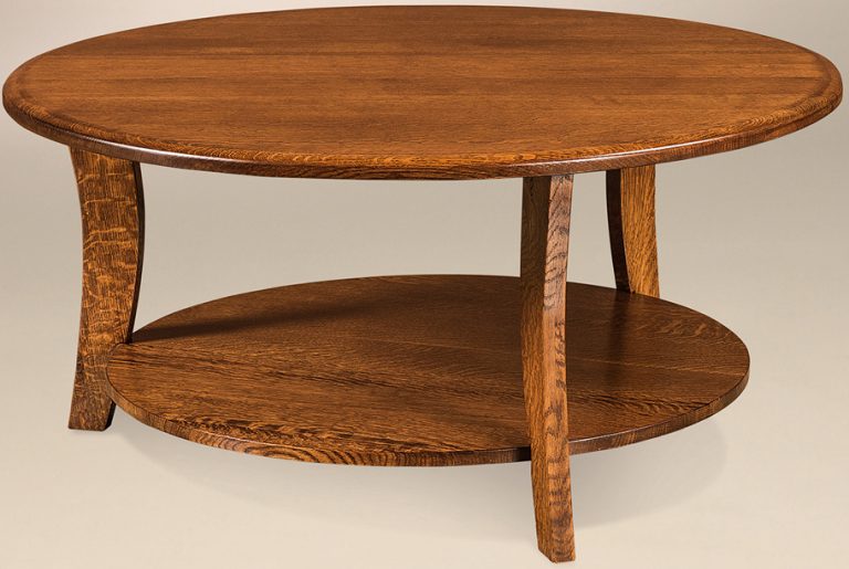 Amish Laurie Round Coffee Table