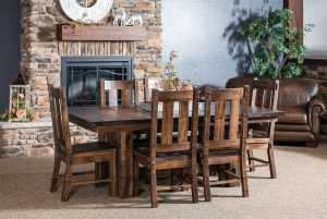 El Paso Trestle Table Dining Room Set