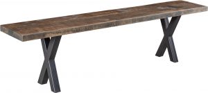 Laredo Rough Sawn Dining Bench