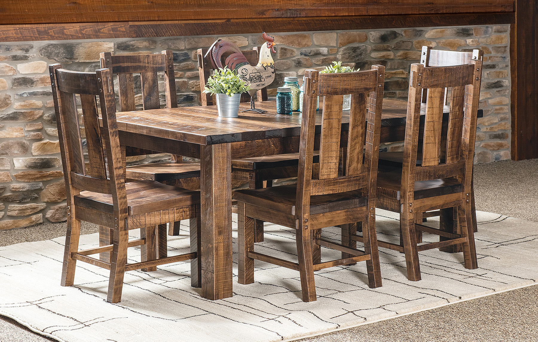 santa fe dining room set