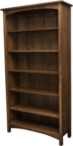 Post Mission Adjustable Shelf Bookcase