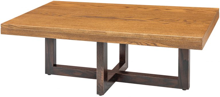 Amish Xcell Two-Tone Coffee Table