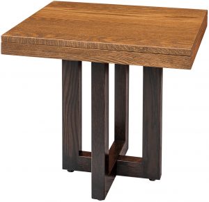 Xcell Two-Tone End Table