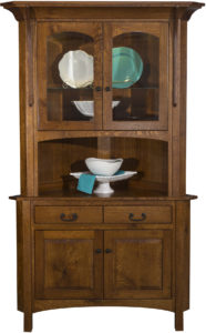 Breckenridge 2-Door Corner Hutch