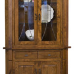 Candice 2-Door Corner Hutch