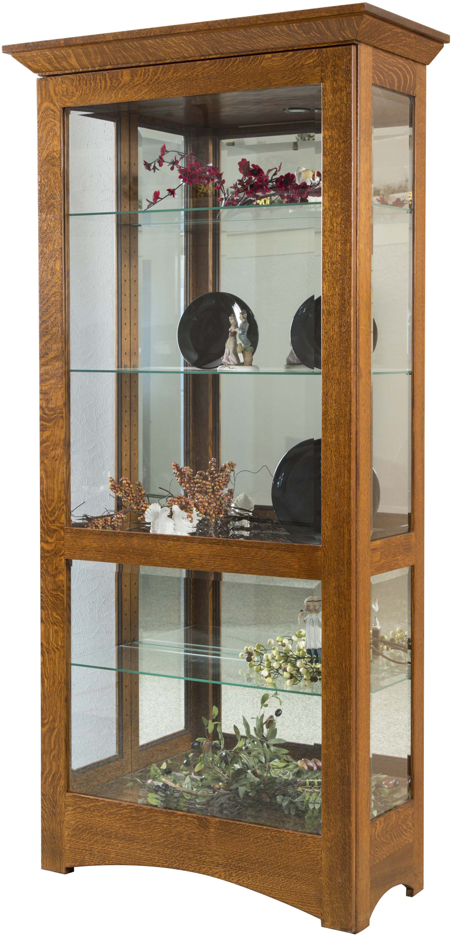 Leda Curio Cabinet Amish