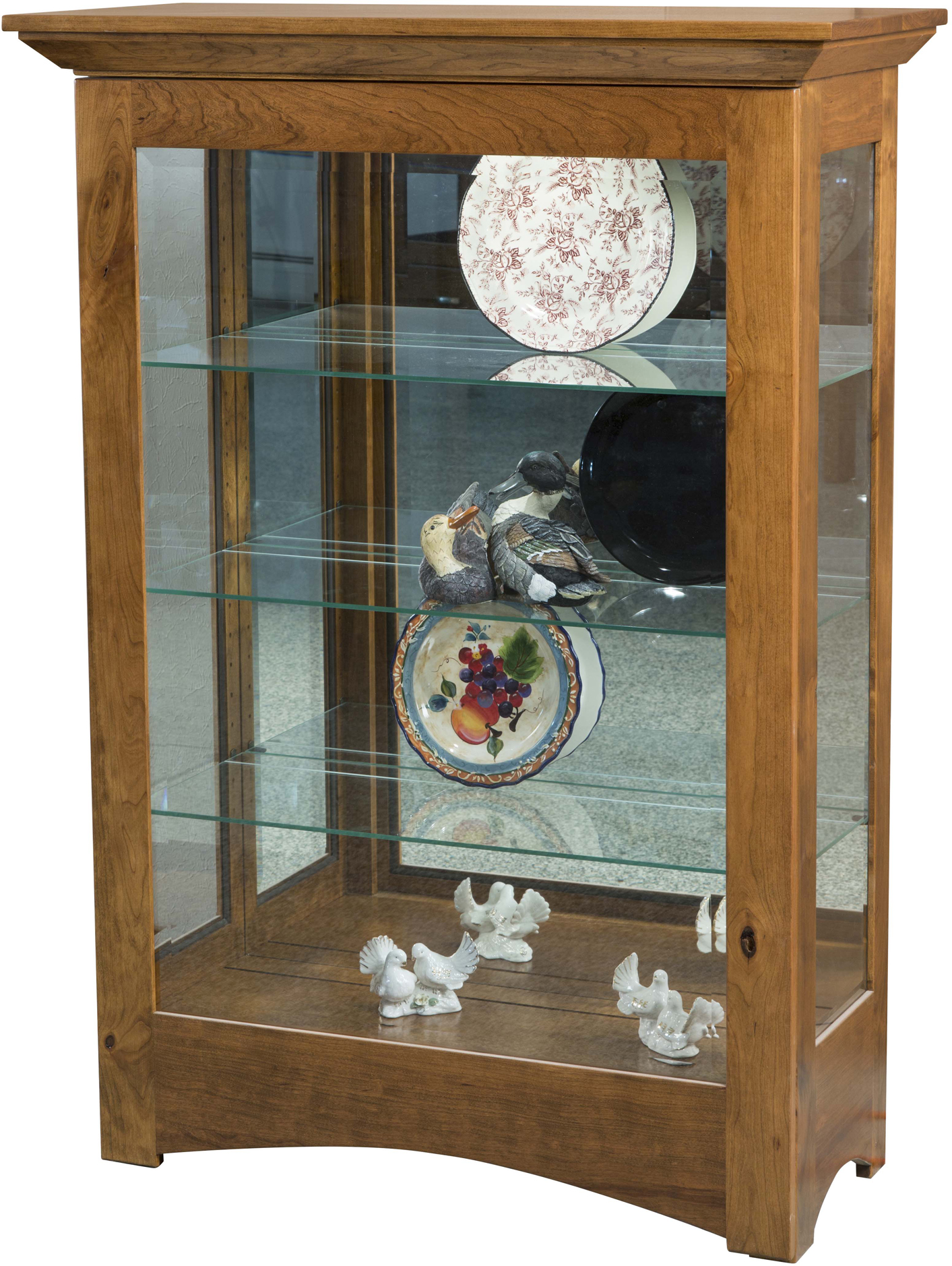 Leda Curio Cabinet Amish