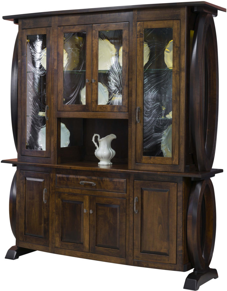 Amish Saratoga 4 Door Hutch