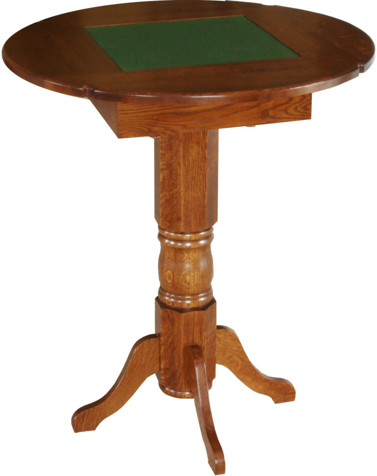 Ultimate Hardwood Game Pub Table