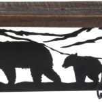 Rustic Bear Wall Shelf