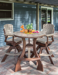 Square Patio Pub Set