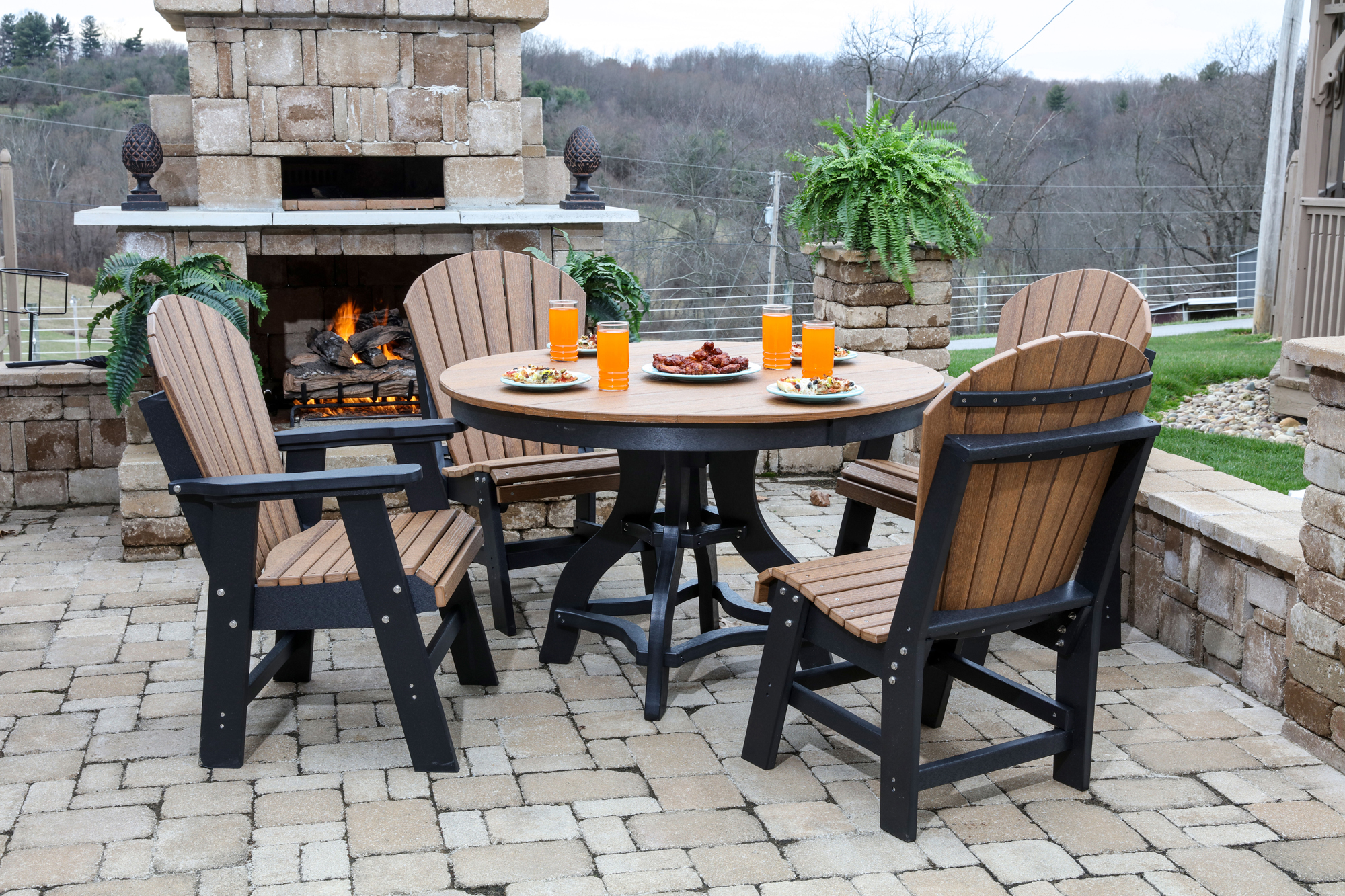 Round Patio Table Set | Round Patio Table Set by Weaver Furniture Sales