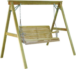 Treated Pine Grandpa Swing and Frame