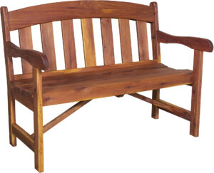 Arched Garden Bench