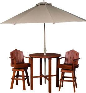 Cedar Bistro Set