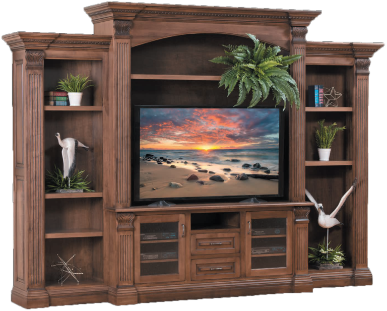 Amish Montereau Series Entertainment Center