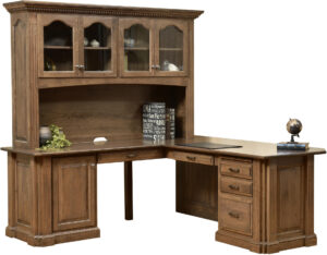 Signature Corner Desk and Hutch