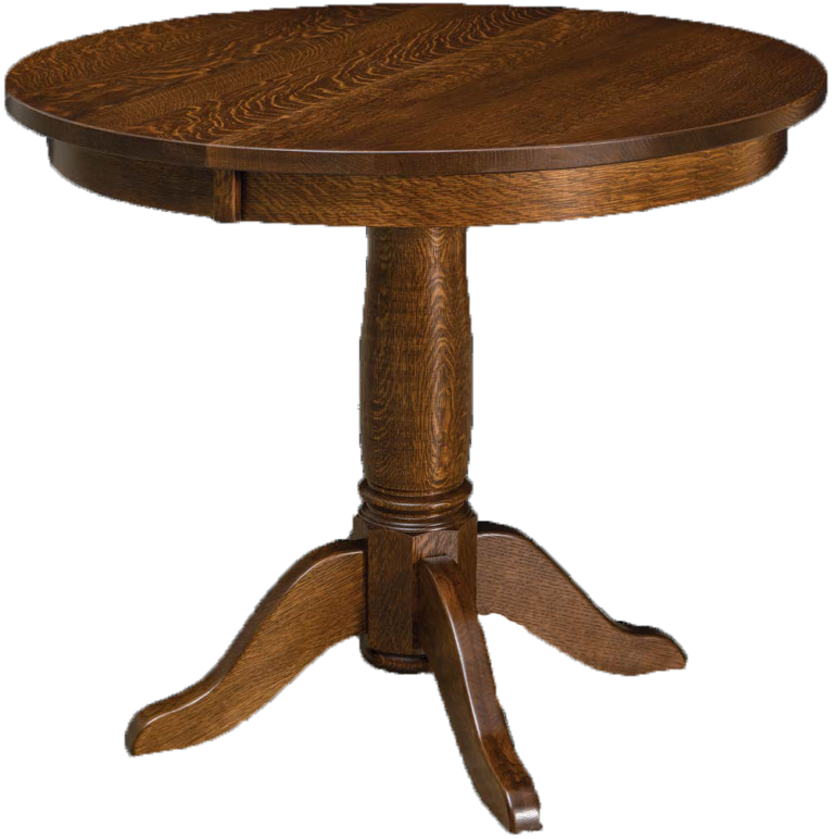 Amish Addison Pedestal Dining Table