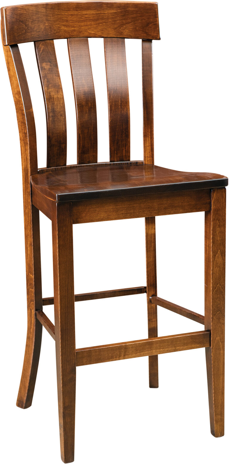 Amish Raleigh Stationary Bar Stool