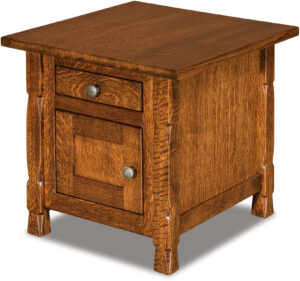 Rock Island Enclosed End Table