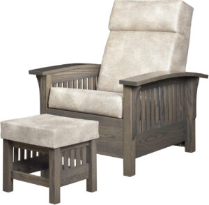 Barwick-Style Chair and Ottoman