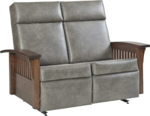 Barwick Reclining Loveseat Glider