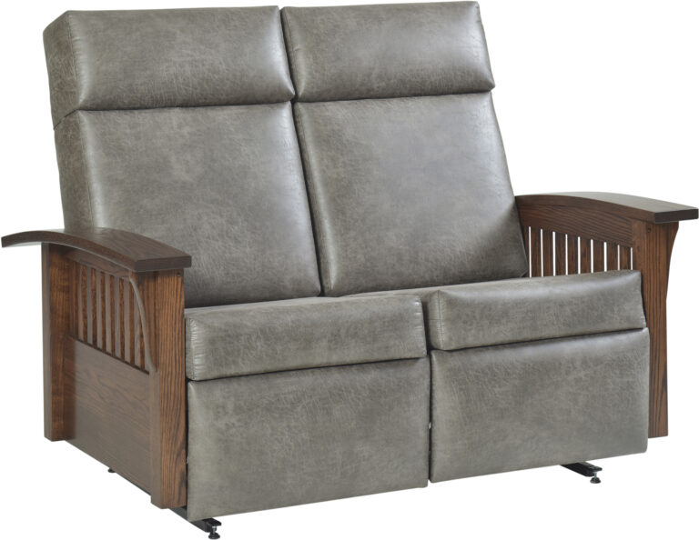 Amish Barwick Loveseat Glider Recliner