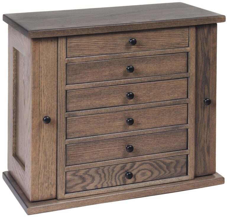 Amish Six Drawer Jewelry Chest