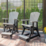 Poly Fan Back Balcony Glider