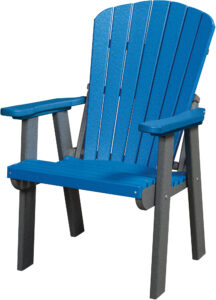 Poly Fan Back Chair