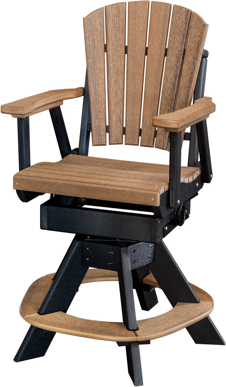 L.A. Micah Swivel Counter Rocker Chair