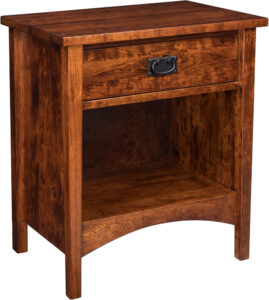Arts and Crafts Style One Drawer Nightstand