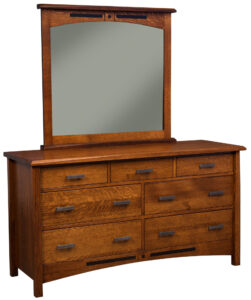 Bel Aire Style Dresser with Mirror