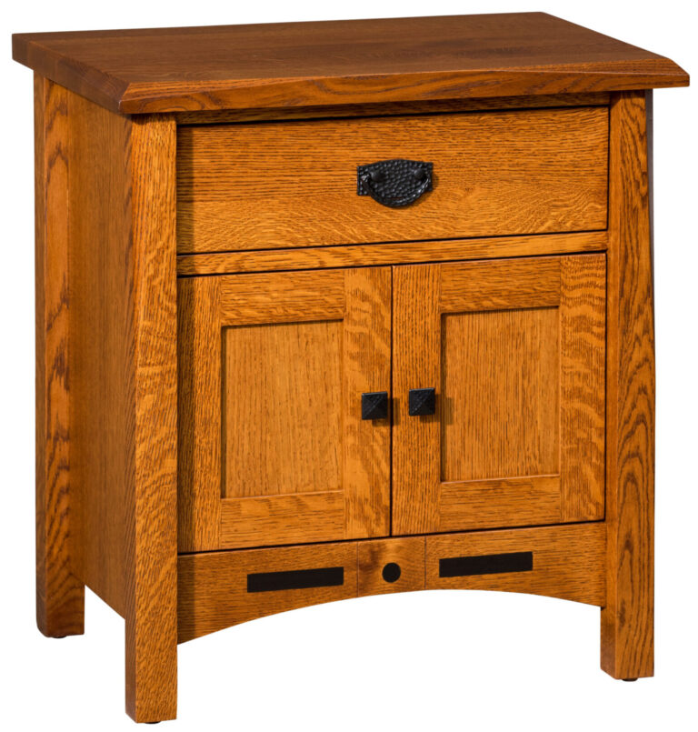 Custom Bel Aire 1 Drawer 2 Door Night Stand