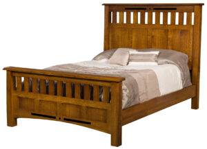 Bel Aire Style Slat Panel Bed