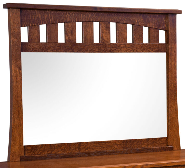 Custom Grant 10 Drawer Slat Mirror