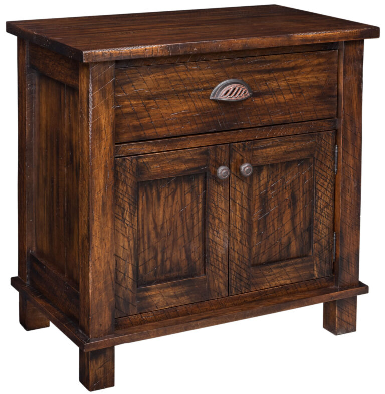 Amish Valley Forge 1 Drawer 2 Door Night Stand