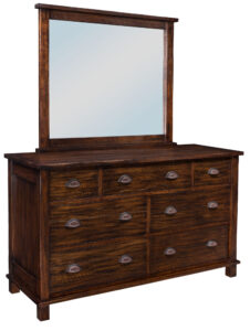 Valley Forge Style Dresser with Mirror