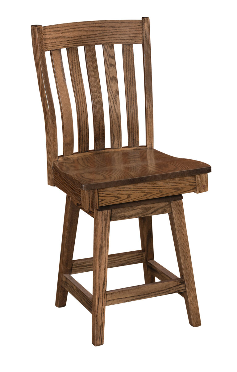 Amish Hillcrest Swivel Barstool