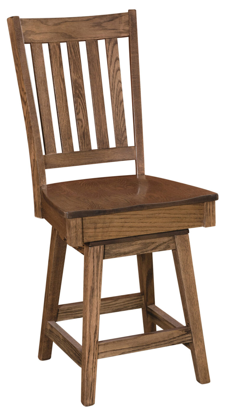 Amish Winnfield Swivel Barstool