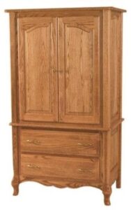 French Country Two-Door Armoire