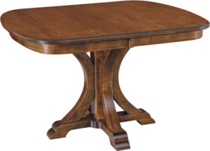 Granite Style Single Pedestal Table