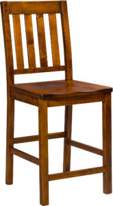 Alberta Hardwood Barstool