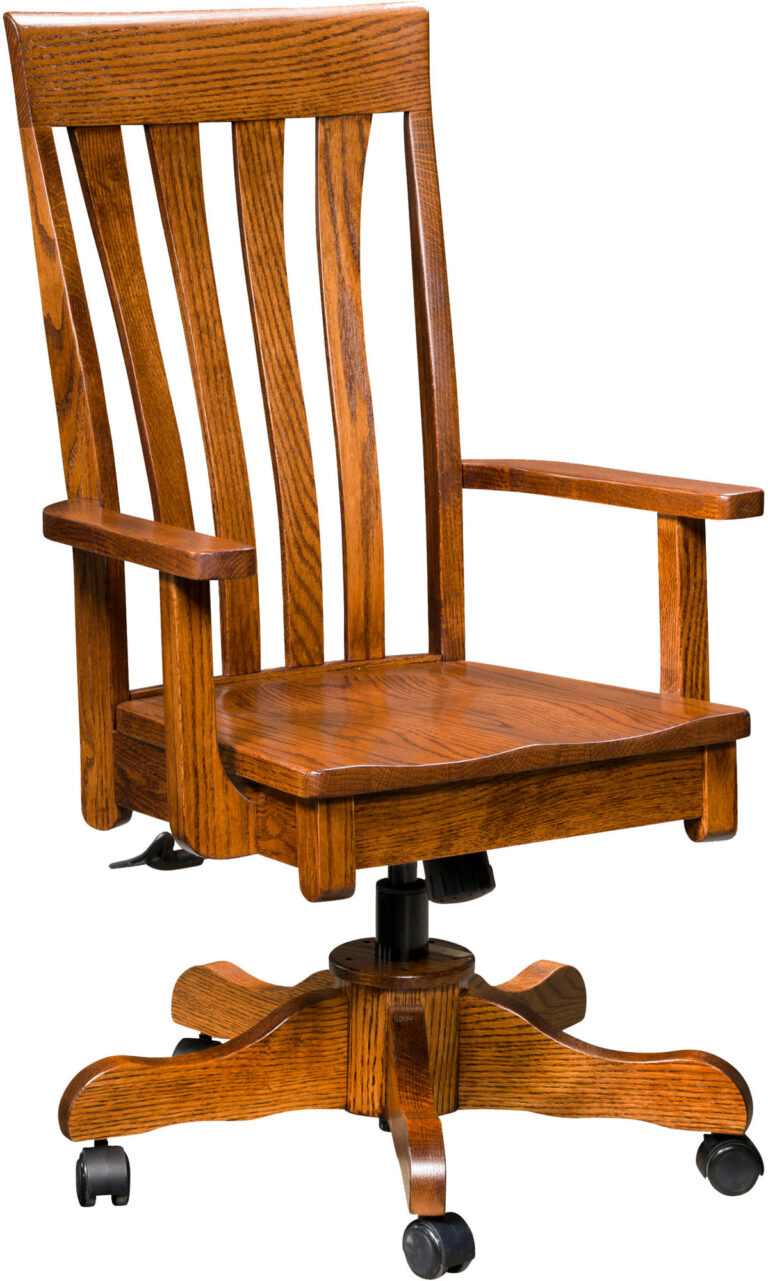 Amish Canterbury Desk Chair