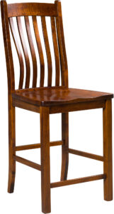 Delilah Hardwood Barstool