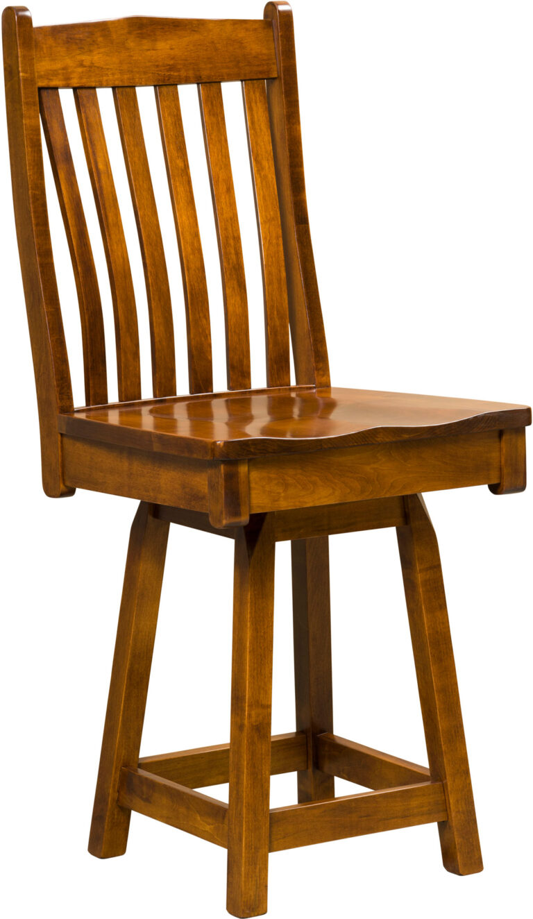 Amish Liberty Swivel Bar Stool